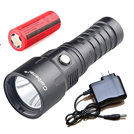 Super Bright Diving Scuba 1100LM XPL Led Flashlight Torch 26650 Battery with Charger