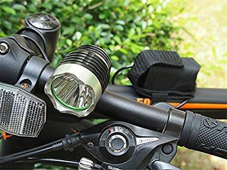 Skycoolwin 3 Mode 1600 Lumen CREE XML T6 Bulb LED Bicycle bike HeadLight Lamp Flashlight Light Headlamp + 8.4V 4800mAh Battery + Charger