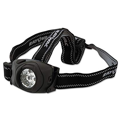 Rayovac DIYHL3AAAB Virtually Indestructible LED Headlight 3 AAA Black