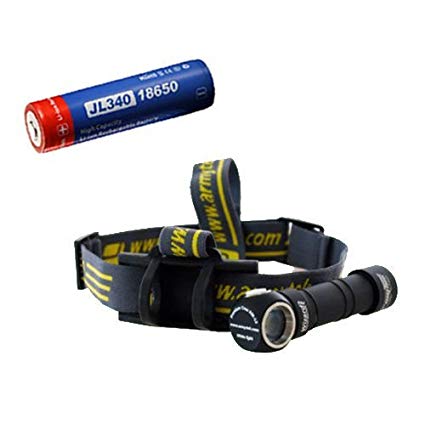 Armytek Wizard Pro 1200 Lumens Headlamp w/Jetbeam 3400 mAh Battery