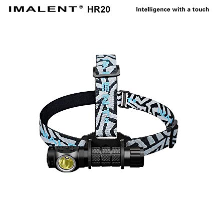 Imalent HR20W Cree XP-L HI & warm white 3C LED 1000 lumens outdoor headlamp neutral white for caving, rescue and fishing