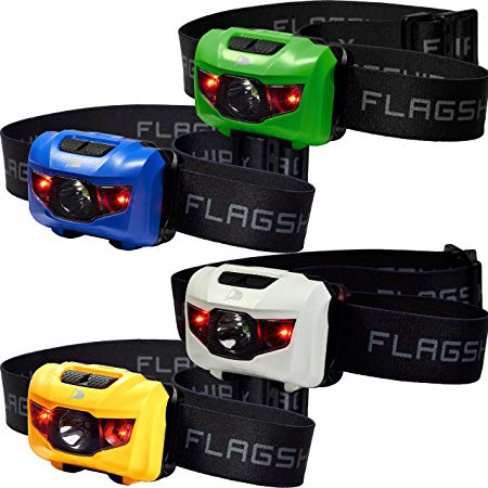 Insane Sale 4-Pack Flagship-X Waterproof CREE LED Camping Headlamp Flashlight For Running